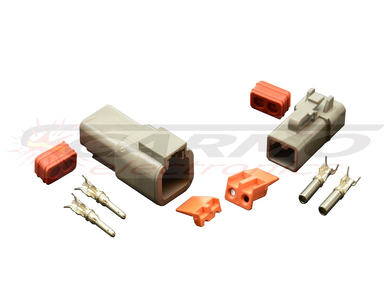 2-polige superseal stekker Amphenol - Deutsch DTP06-2S DTP04-2P - 画像をクリックして閉じる